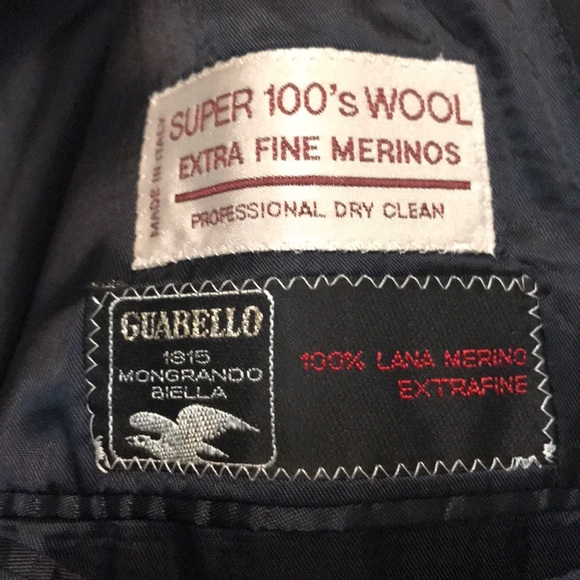 GUABELLO L/XL 🇮🇹 LUIGI CARDINI MERINOS JACKET - Picture 2 of 5